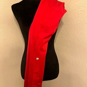 Red Athletic Leggings